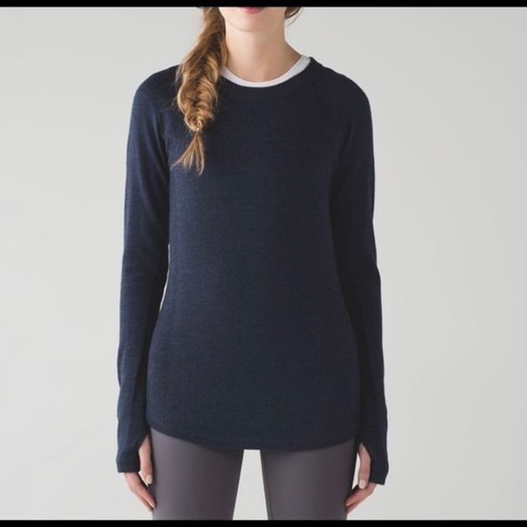 Lululemon Merino Wool Crew Neck Sweater 